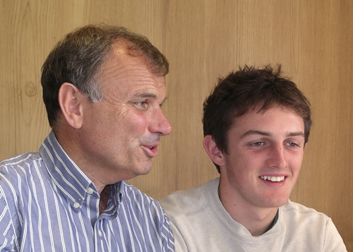 Father & Son Portrait